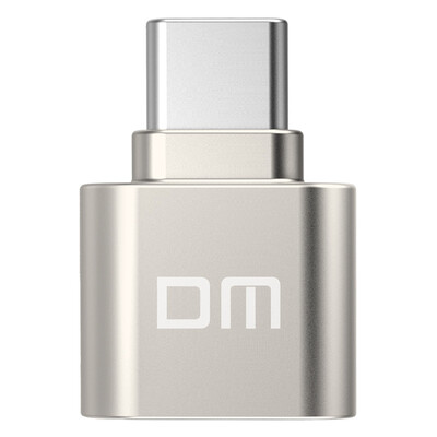 

ДМ PD019 OTG 64G (USB3.0 + тип C USB3.1 двойной интерфейс) высокоскоростной компьютер общего назначения У диска Мобильный металл (серебро)