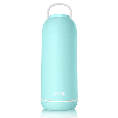 

Jingdong Supermarket] Ran also (RAE) 320ml plastic glass heat-resistant glass anti-hot glass anti-wiping belt filter portable hand cover with men and women single layer tea cup black R9367