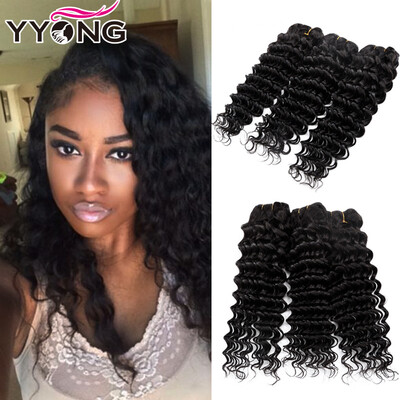 

YYONG Hair Products Indian Deep Wave 3 Bundles YYONG Deep Wave Beauty Peerless Virgin Hair Indian Deep Wave 3 Bundles 8A