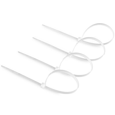 

Sheng Sheng shengwei NL-3010B self-locking nylon cable tie 4 200 white environmental protection 100 fixed plastic buckle bundle tie line