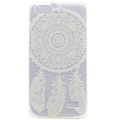 

Обложка Dreamcatcher Pattern Мягкий тонкий ТПУ резиновый силиконовый гель чехол для Huawei Honor 4C/G Play Mini