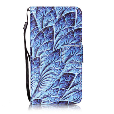 

Blue Dazzle Design PU Leather Flip Cover Wallet Card Holder Case for Samsung Galaxy S4I9500