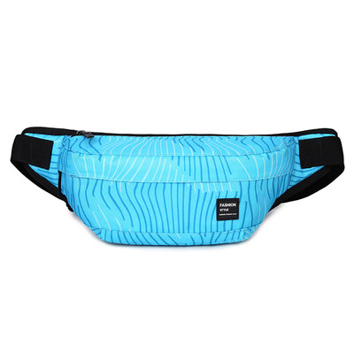 

[Супермаркет] Landcase Jingdong карманы отдыха спортивная сумка сумка человек нагрудных кармана простой человек 220 светло-голубой полосой