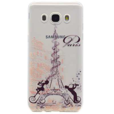 

Music tower Pattern Soft Thin TPU Rubber Silicone Gel Case Cover for Samsung Galaxy J7 2016/J710