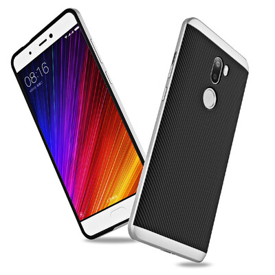 

KOOLIFE Hornet 5Splus проса телефон оболочки защитный рукав силикона мягкая оболочка падение сопротивления все включено корпус для мобильного телефона устанавливает проса 5s плюс пространство серебро