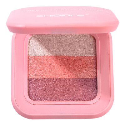 

Juvenile spring (CHIOTURE) Colorful charm three-color eye shadow 3g 06 wine red (make-up easy to color anti-blooming eye shadow)