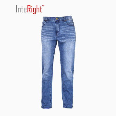 

INTERIGHT flick Slim version of men's jeans light blue S code