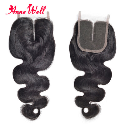 

7A Grade Body Wave Hair Lace Closure Bleached Knots Closure 44 Indian Virgin Hair Lace Closure Human Hair Free Middle 3 Part