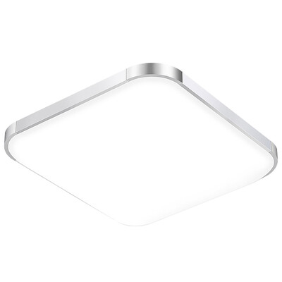 

[Супермаркет] Golden Волшебное привело Jingdong гостиной лампы спальни современные минималистский прямоугольный пакет потолочное освещение исследование серебряный белый серии 45 * 45см 24W