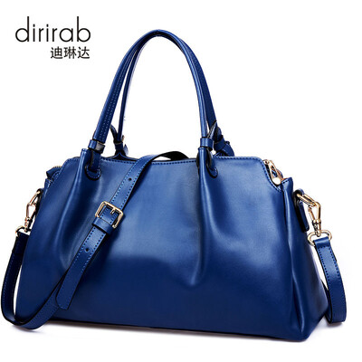 

Dirirab Genuine Leather Womens Handbag Womens New Soft Leather Shoulder Skirt