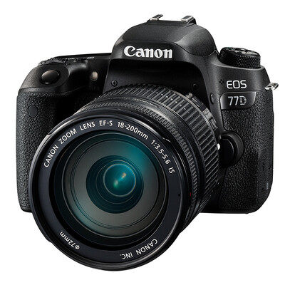 

Canon EOS 77D SLR kit EF-S 18-200mm f 35-56 IS