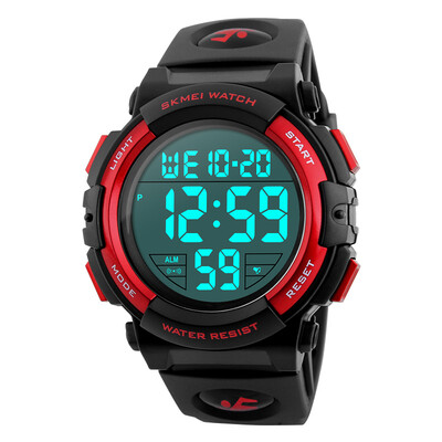 

Moment beauty skmei sports watch men multifunctional student luminous electronic watch 1258 red