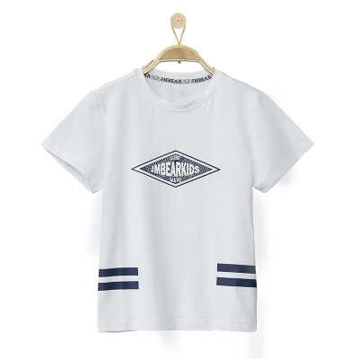 

Jimmy Bear JMBEAR T-Shirt Men's T-Shirt Fashionable T-Shirt 882511110 White 140