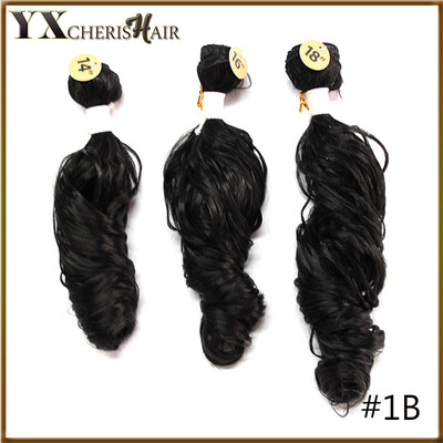 

YXCHERISHAIR Hot Sale 14"16"18" 210g 3 Bundles Synthetic Spring Curl Twist Crochet Braid Hair Extension Hair Weaving