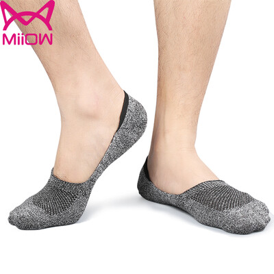 

Jingdong supermarket] cat people (MiiOW) [6 pairs] men socks boat socks male summer breathable mesh rosette movement shallow mouth socks men socks hidden socks