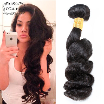 

CColleg Hair Peruvian Loose Wave 4 Pcs Lot 8A Virgin Peruvian Hair Bundles Peruvian Virgin Hair Loose Wave Bundle Deals