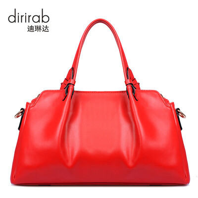 

Dirirab Genuine Leather Womens Handbag Womens New Soft Leather Shoulder Skirt