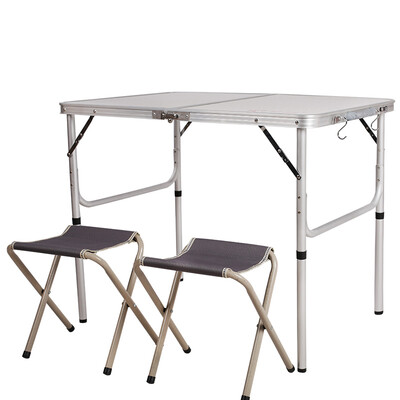 

Red Camp Outdoors Folding Table Portable Split Folding Table Aluminum Picnic Grill Table