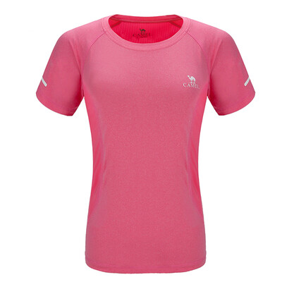 

Camel (CAMEL) спорта на открытом воздухе мягкие модели футболки пару дышащий быстросохнущие шею с коротким рукавом мужчин A7S209189 глубокий синий сапфир XXL