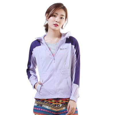 

Pathfinder TOREAD spring and summer outdoor water repellent breathable Slim skin windbreaker crystal blue / coastal blue