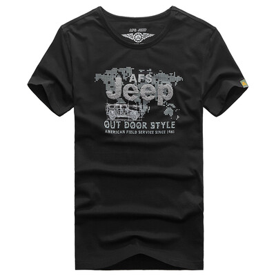 

Battlefield Jeep T-Shirt Short Sleeve T-Shirt Men's Outdoor Quick-Action Sports Round Collar T-Shirt 17009Z6257 Flower Gray M