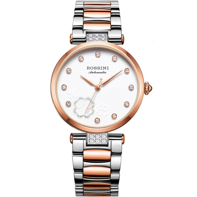 

[2017] новый ограниченный выпуск Россини (РОССИНИ) Кодекса Соединенных Штатов часы моды серии автоматические механические моды алмаз пояса женские формы 516764G01C