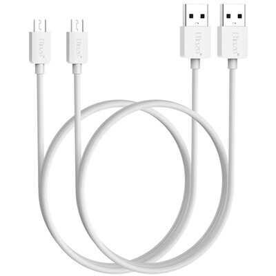 

2 installed] BIAZE Micro USB Andrews interface mobile phone data cable / charger line 1 meter white support in the Samsung millet Huawei Meizu K5