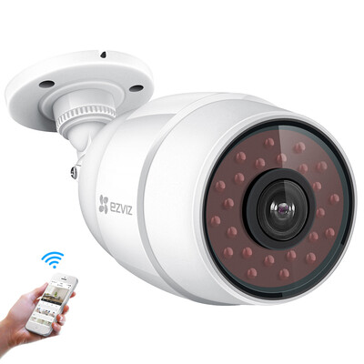 

Флюорит (EZVIZ) C3C 2.8mm камера определения ночного видения высокой четкости интеллектуальная беспроводная сетевая камера wifi удаленная камера наблюдения водонепроницаемая пушка пыли ip камера Hai Kang Wei как ее бренд