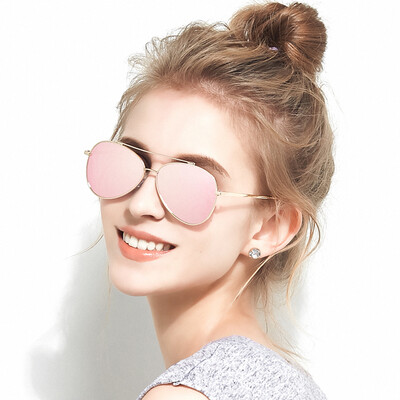 

Синий это (Bluekiki) поляризованные очки Женские модели поляризованных солнцезащитных очков Яркая мода большая коробка вождения зеркало 5001 золото розовое золото коробка