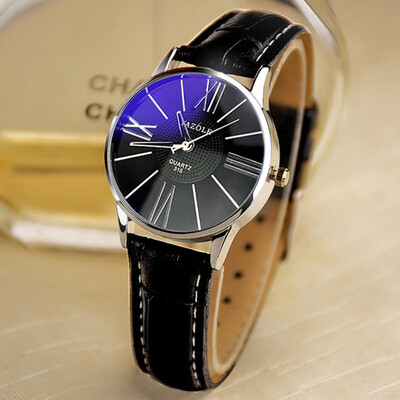 

Women's needle buckle round belt fashion simple personality watch female models business women's watch YZL0536TH-1