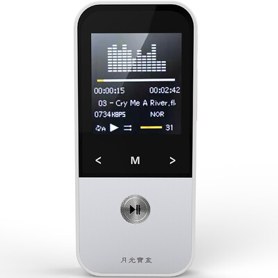 

Moonlight Box MP3 MP4 F109 Silver 8G Внешний Bluetooth HIFI Lossless Player mp3 Студент