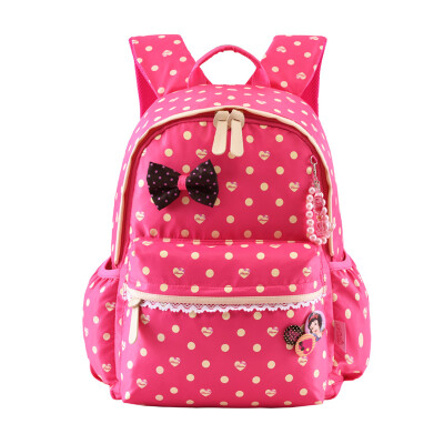 

Disney children's school bag primary school student bag leisure light weight loss shoulder bag white snow princess 1-3 grade girl backpack DB96111A rose