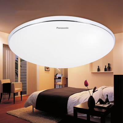 

Panasonic Panasonic LED ceiling lamp wall section of the color bedroom lamp living room lighting HHLA1806 silver decorative belt