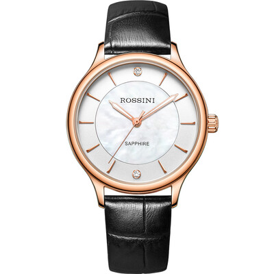 

Часы Rosini (ROSSINI) классический код серия перламутровый ремешок кварцевые часы женские 616658G01D