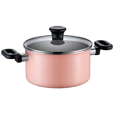 

【Jingdong Supermarket】 Supor supor Fun color non-stick soup pot Induction Cooker Universal 20cm pink ET20KP01-R