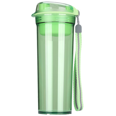 

Tupperware Tupperware crystal color tea rhyme plastic heart cup 400ml melon green