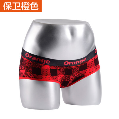 

Оборонительное оранжевое дамы нижнее белье сексуальное искушение удобное нижнее белье мужчины и женщины пара набор (L)