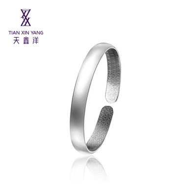

Tian Xin Yang Jin silver bracelet meteor shower opening about 30 grams
