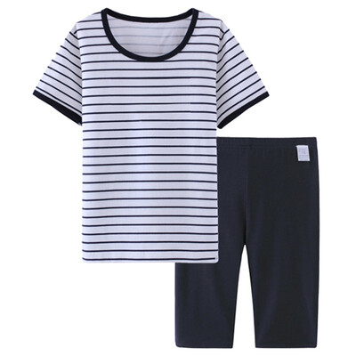 

(KIDS MAM & DAD) children's underwear suit baby boy home service boy pajamas pajamas pants 86204 color bar 120