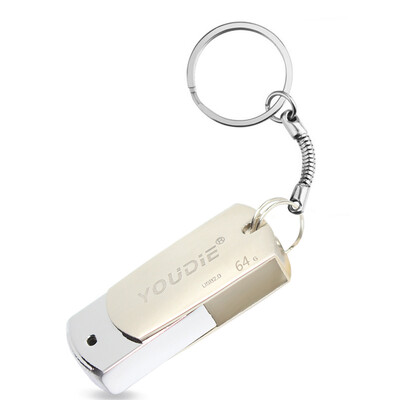 

Excellent butterfly (YOUDIE) D5 metal rotation usb2.0u disk 64g
