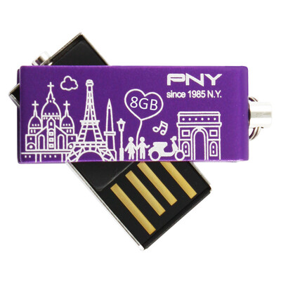 

Beyond Viola (PNY) U disk Gemini 8G (romantic purple)