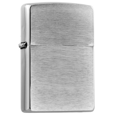 

Zippo lighter sand brushed chrome 200 kerosene windproof lighter