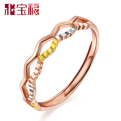 

Ya Bao Fu 18K gold ring gold ring ring / rose gold ring crown ring female ring DBWJZA4004