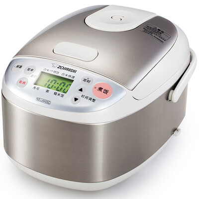 

象印（ZO JIRUSHI）NS-LAH05C 微电脑多功能电饭煲 日本标准0.5L/国内标准1.5L 不锈钢色