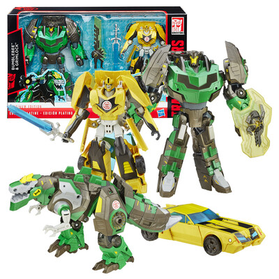 green and yellow transformer