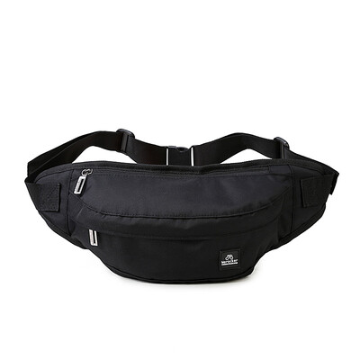 

Jingdong Supermarket Landcase practical pockets men&39s bag leisure chest bag running bag 220 pockets black