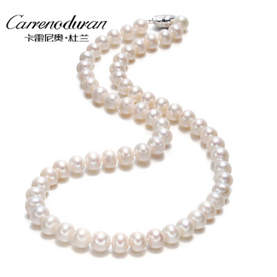 

Carnon Durant Carrenoduran freshwater pearl necklace near the round&strong light leisure time to send her mother 8-9mm43cm XL06132