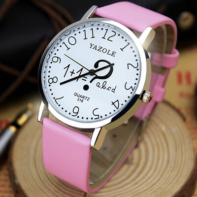 

Couples table Korean version of the lovely figure creative couple fashion men and women student watch YZL0521TH-1