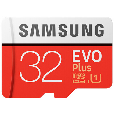 

SAMSUNG memory card 32GB read speed 95MB s U1 C10 EVO