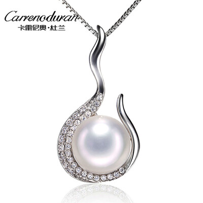 

Carreno Duran Carrenoduran 10-11MM freshwater pearl pendant necklace 925 silver to send his girlfriend DZ05003